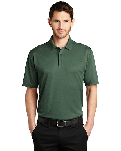 Port Authority K542 Men ® Heathered Silk Touch ™ Performance Polo. at GotApparel