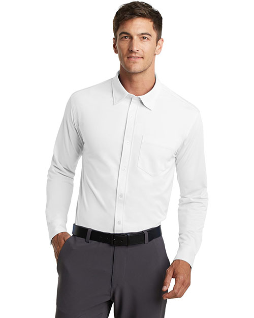 Port Authority K570 Men Dision Knit Dress Shirt at GotApparel