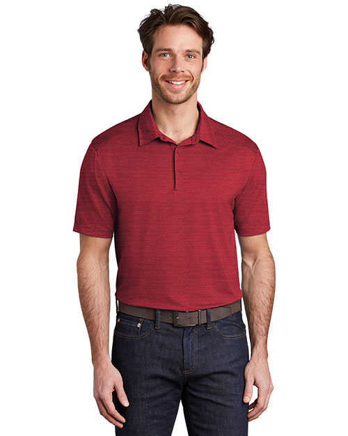Port Authority K583 Men Stretch Heather Polo at GotApparel