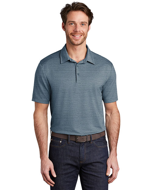 Port Authority K583 Men Stretch Heather Polo at GotApparel