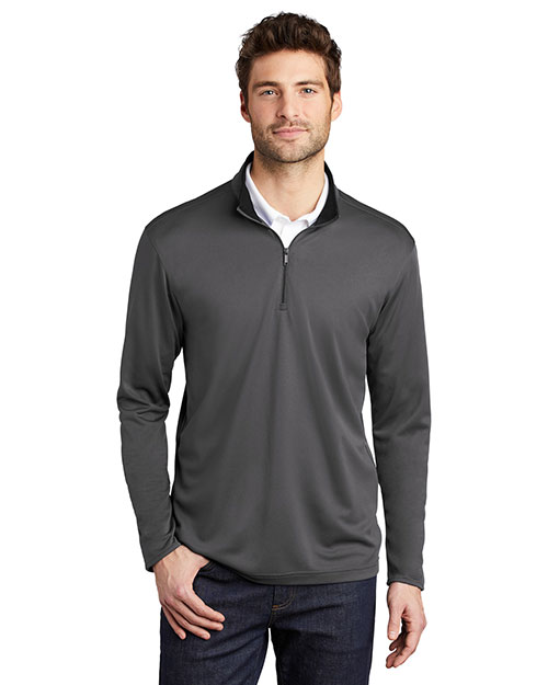 Port Authority K584 Men Silk Touch ™ Performance 1/4-Zip at GotApparel