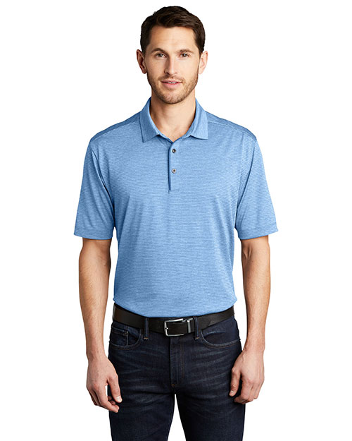 Port Authority K585 Men  ® Shadow Stripe Polo. at GotApparel