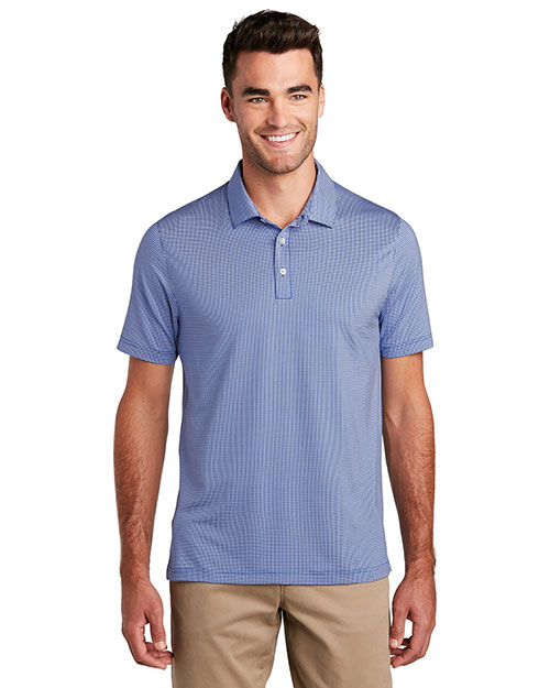 Port Authority K646 Men  ® Gingham Polo at GotApparel