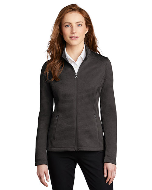 Port Authority L249 Women Diamond Heather Fleece Full-Zip Jacket at GotApparel