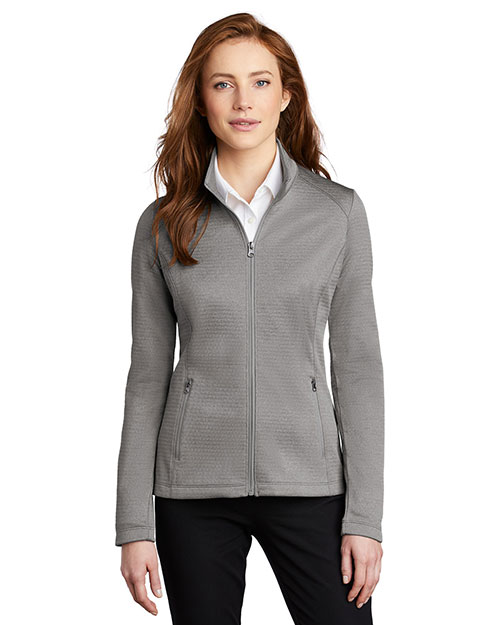 Port Authority L249 Women Diamond Heather Fleece Full-Zip Jacket at GotApparel