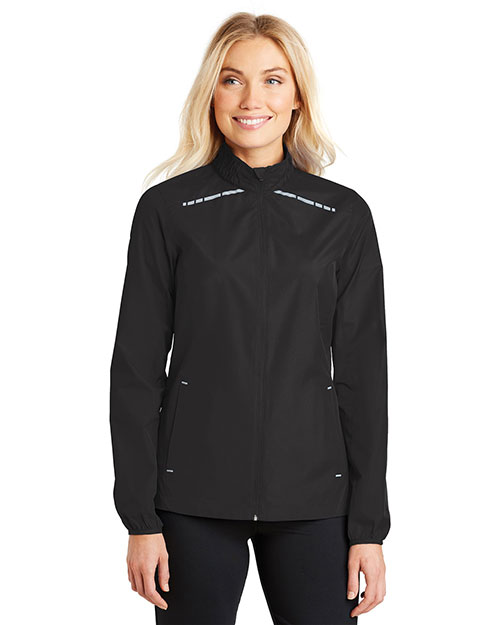 Port Authority L345 Women Zephyr Reflective Hit Full-Zip Jacket at GotApparel