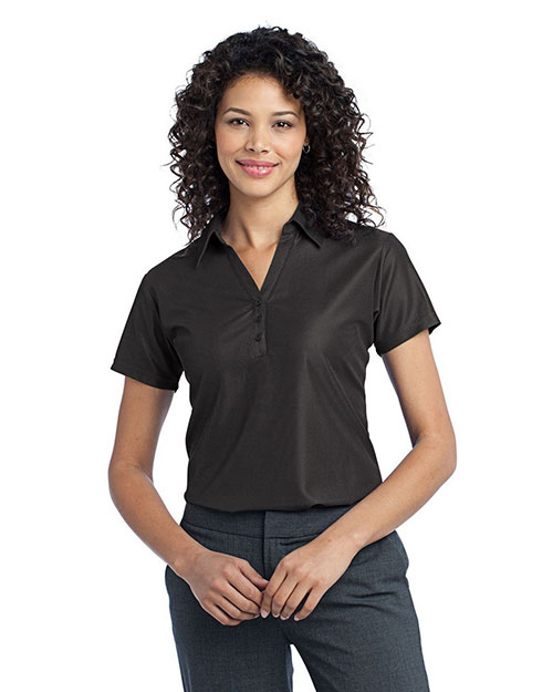 Port Authority L512 Women Vertical Pique Polo at GotApparel