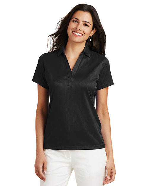 Port Authority L528 Women Performance Fine Jacquard Polo at GotApparel