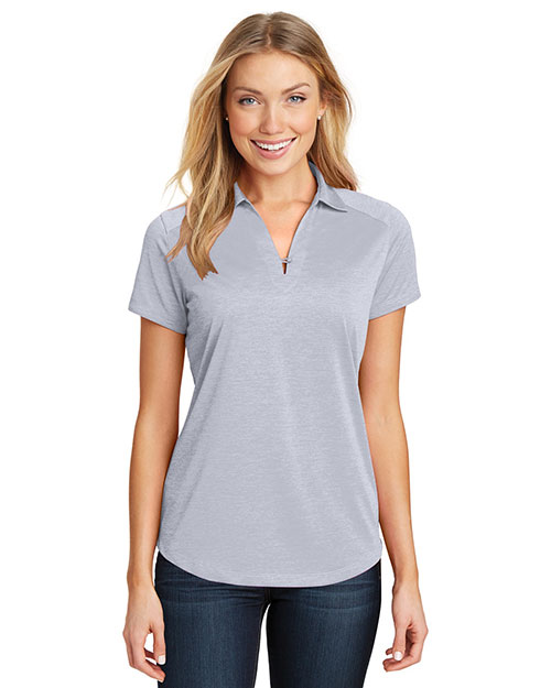Port Authority L574 Women Digi Heather Performance Polo at GotApparel