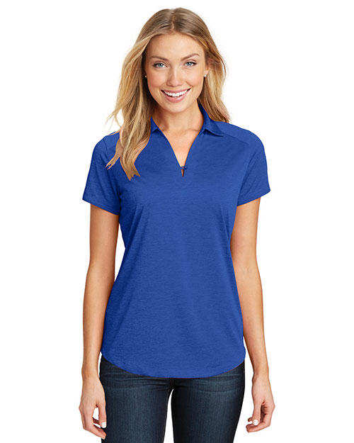 Port Authority L574 Women Digi Heather Performance Polo at GotApparel