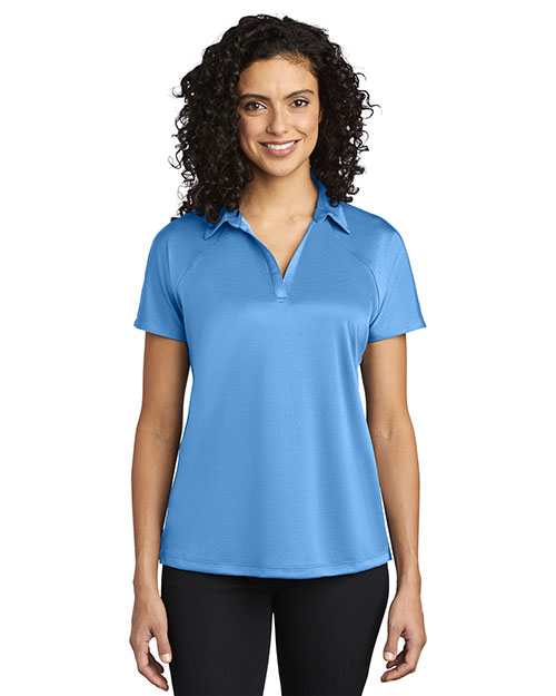 Port Authority L575 Women Crossover Raglan Polo at GotApparel