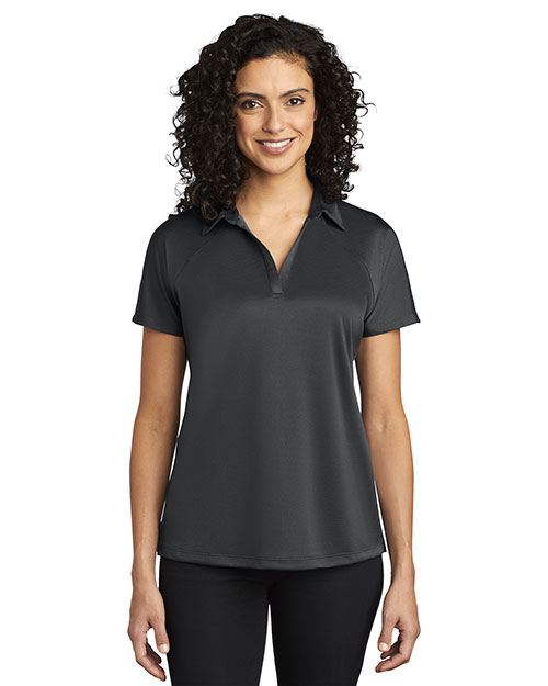 Port Authority L575 Women Crossover Raglan Polo at GotApparel