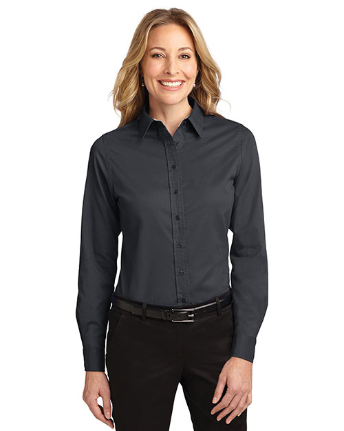 Port Authority L608 Women Long-Sleeve Easy Care Shirt at GotApparel