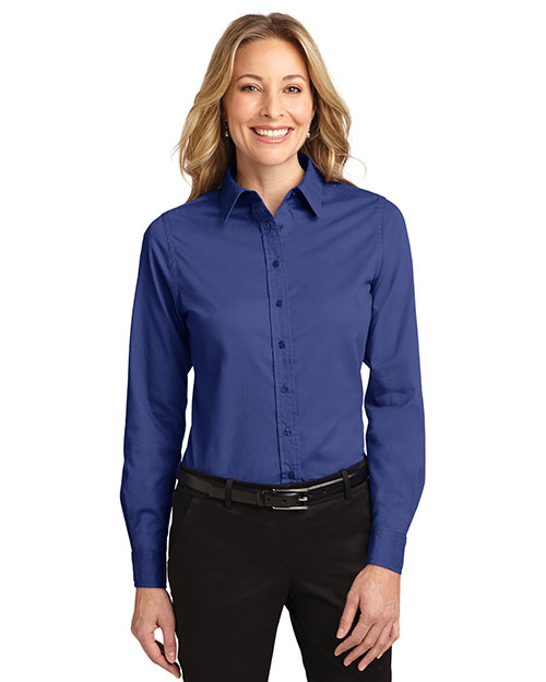 Port Authority L608 Women Long-Sleeve Easy Care Shirt at GotApparel
