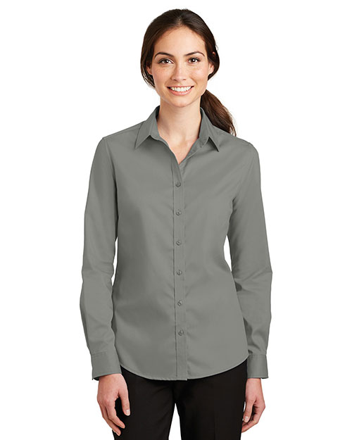 Port Authority L663 Women Superpro Twill Shirt at GotApparel
