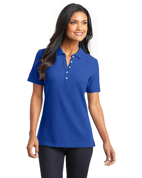 Port Authority L800 Women Ezcotton Pique Polo at GotApparel