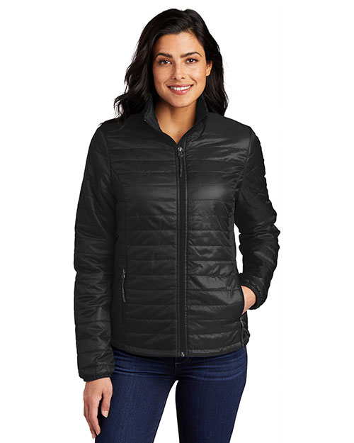 Port Authority L850 Women  ®ladies Packable Puffy Jacket at GotApparel