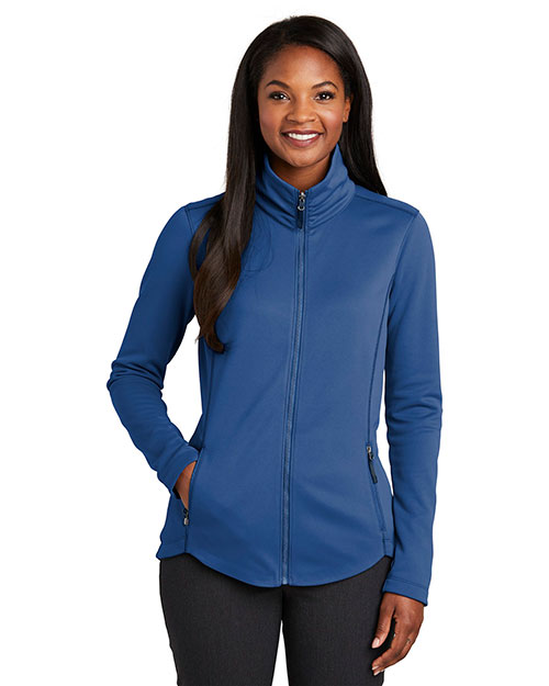 Port Authority L904 Women Smooth Fleece Jacket at GotApparel