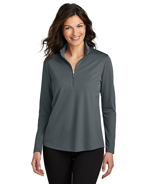 Port Authority ® Ladies Dry Zone ® UV Micro-Mesh 1/4-Zip LK112 at GotApparel