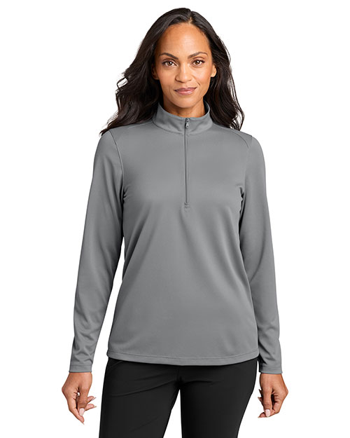 Port Authority LK241 ® Women's Wearever Performance Pique 1/4-Zip at GotApparel