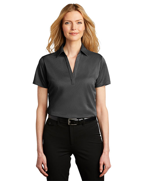 Port Authority LK542 Women ® Ladies Heathered Silk Touch ™ Performance Polo. at GotApparel