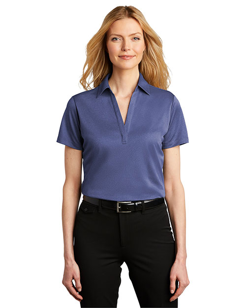 Port Authority LK542 Women  ® Ladies Heathered Silk Touch ™ Performance Polo. at GotApparel