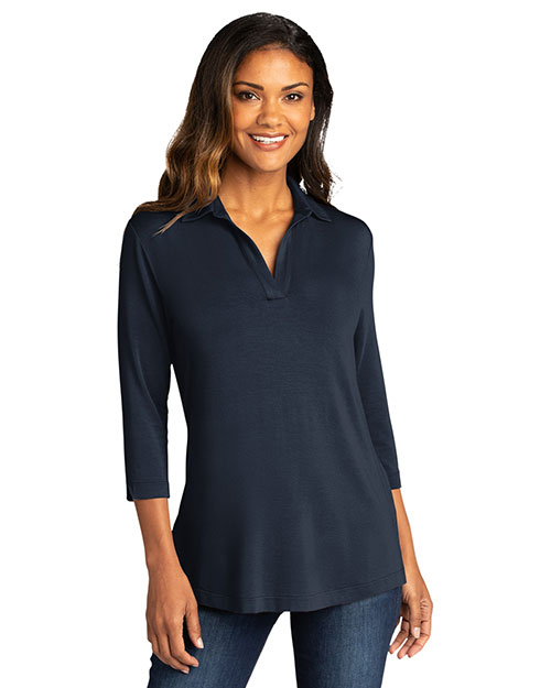 Port Authority LK5601 Women ® Ladies Luxe Knit Tunic. at GotApparel