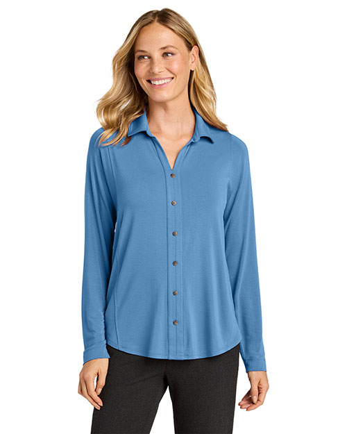 Port Authority LK5602 ® Women's Luxe Knit Button Tunic at GotApparel