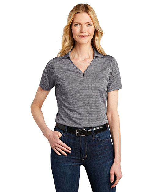 Port Authority LK585 Women ® Ladies Shadow Stripe Polo. at GotApparel