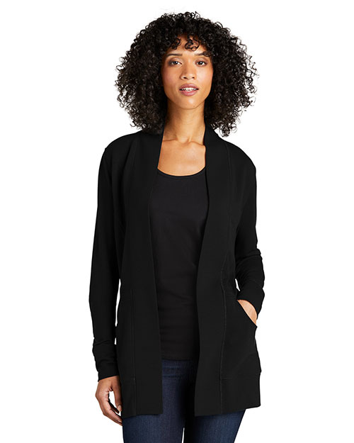 Port Authority Ladies Microterry Cardigan LK825 at GotApparel