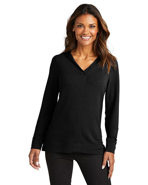 Port Authority Ladies Microterry Pullover Hoodie LK826 at GotApparel