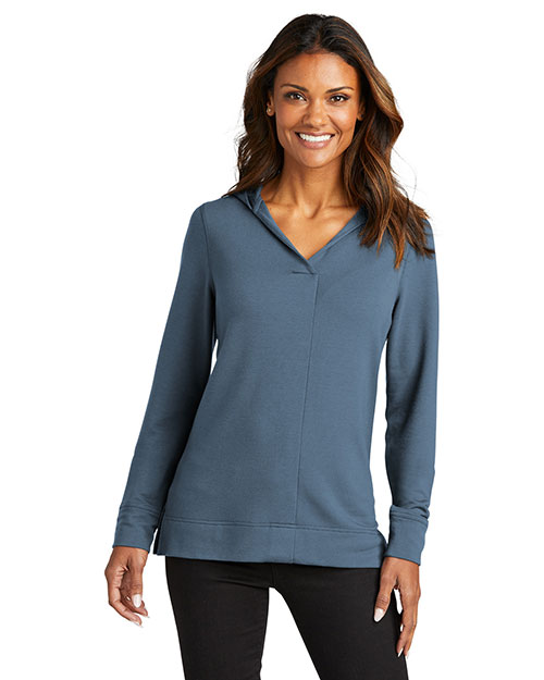 Port Authority Ladies Microterry Pullover Hoodie LK826 at GotApparel