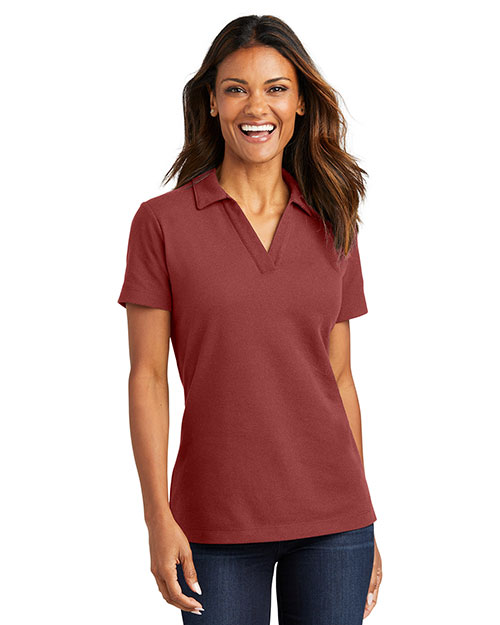 Port Authority Ladies C-FREE Cotton Blend Pique Polo LK867 at GotApparel