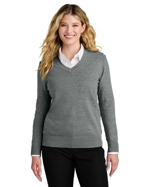 Port Authority LSW2850 Women's Easy Care V-Neck Sweater at GotApparel