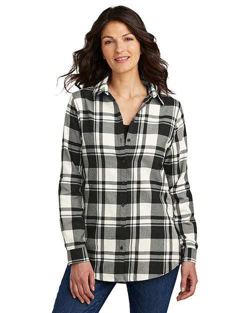 Port Authority LW668 Women Flannel Tunic at GotApparel