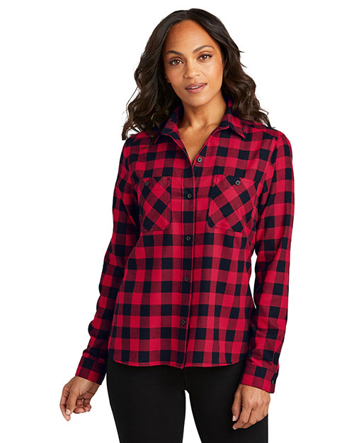 Port Authority ®LW669 Ladies Plaid Flannel Shirt at GotApparel