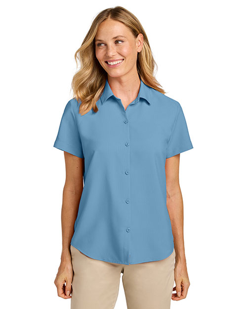 Port Authority LW963 ® Women's Short Sleeve UV Dockside Shirt at GotApparel