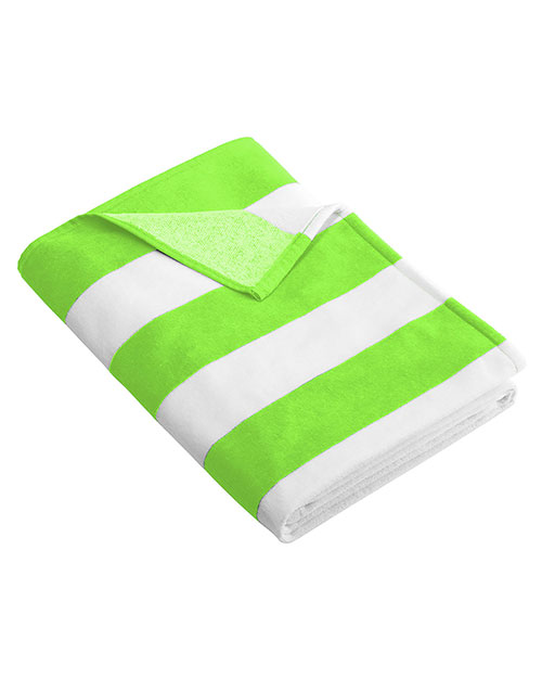 Port Authority PT43 Unisex Cabana Stripe Beach Towel at GotApparel