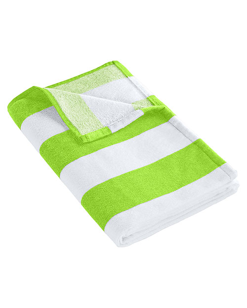 Port Authority PT45 Value Cabana Stripe Beach Towel at GotApparel