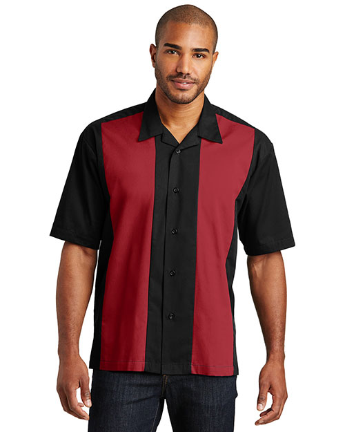 Port Authority S300 Men Retro Camp Shirt at GotApparel