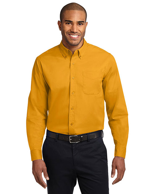 Port Authority S608ES Men Extended Size Long-Sleeve Easy Care Shirt at GotApparel