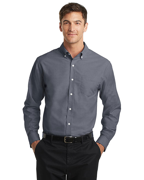 Port Authority S658 Men Superpro   Oxford Shirt at GotApparel