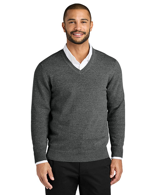 Port Authority SW2850 Men's Easy Care V-Neck Sweater at GotApparel