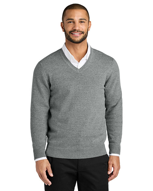 Port Authority SW2850 Men's Easy Care V-Neck Sweater at GotApparel