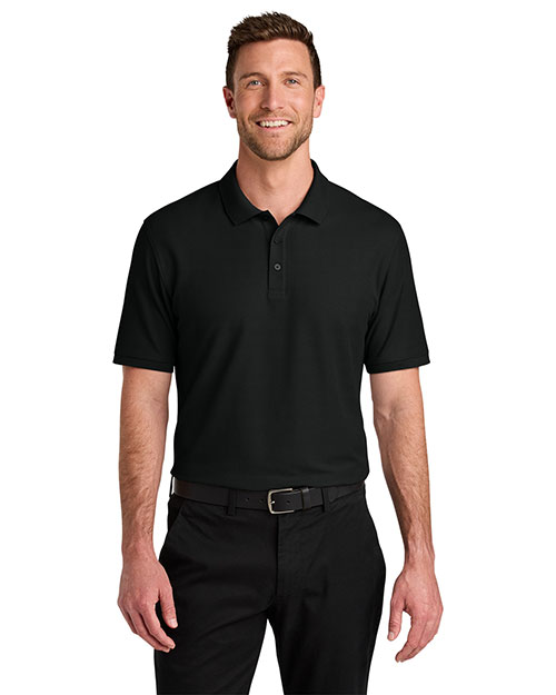 Port Authority TLK200 ® Tall Wearever Signature Pique Polo at GotApparel