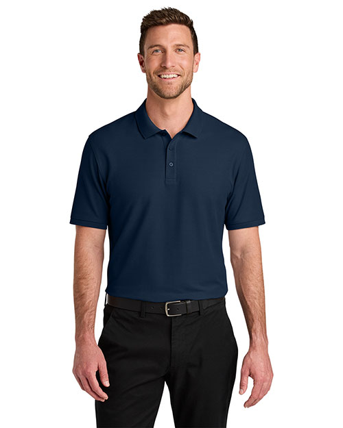 Port Authority TLK200 ® Tall Wearever Signature Pique Polo at GotApparel