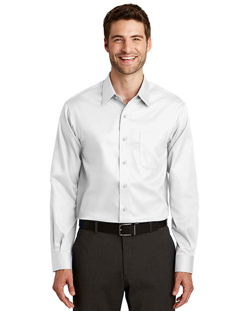 Port Authority TLS638 Men Tall Long-Sleeve Non-Iron Twill Shirt at GotApparel