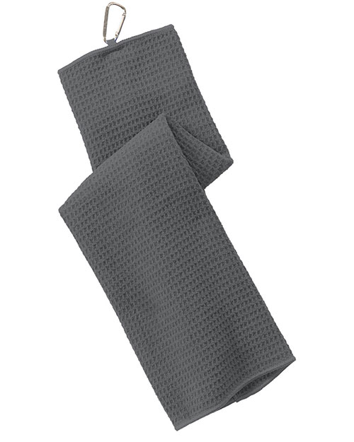 Port Authority TW60 Unisex Waffle Microfiber Golf Towel at GotApparel