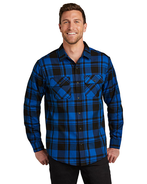 Port Authority W668 Men Flannel Shirt at GotApparel