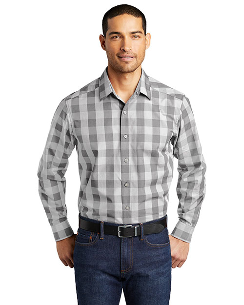 Port Authority W670 Men  ® Everyday Plaid Shirt. at GotApparel